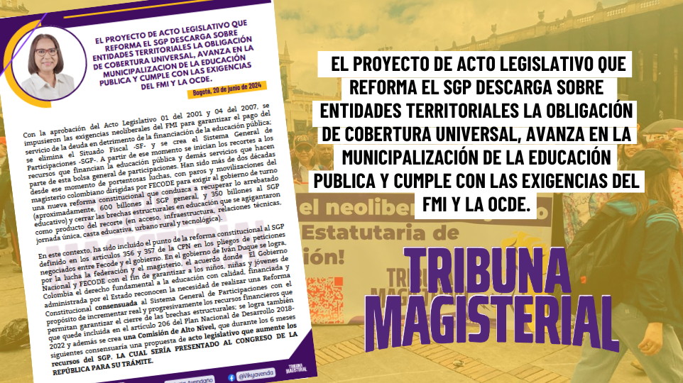 Nueva reforma constitucional disminuye los recursos a la educación